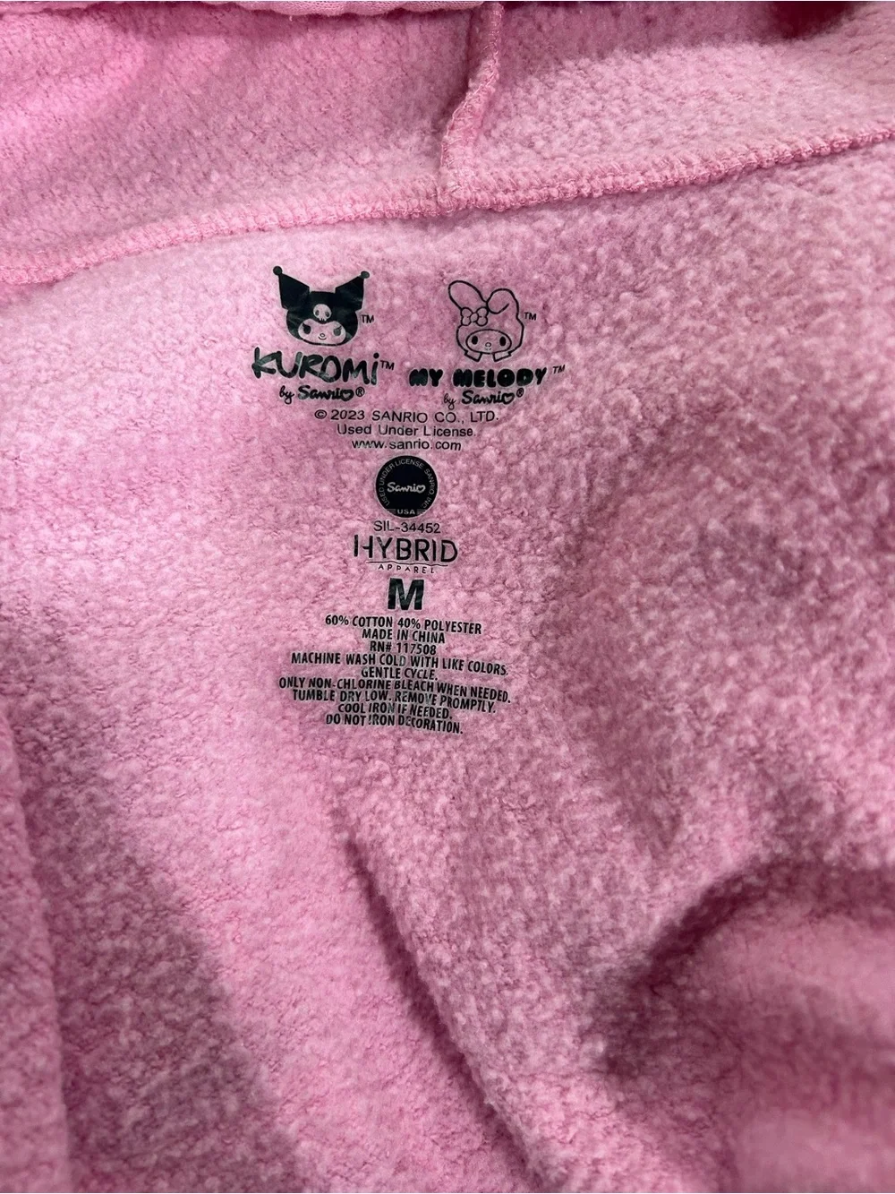 Sanrio soft pink
